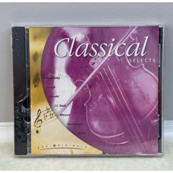 Audio Originals Other - Classical Selects Audio Originals CD Tchaikovsky Vivaldi Mozart New Sealed 2000